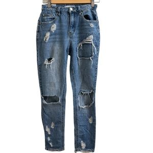 Almost famous distressed jeans